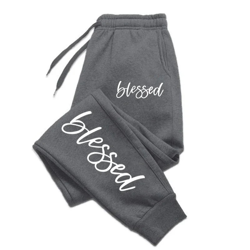 Blessed Christian Sweatpants | Faith-Inspired Jogger Pants