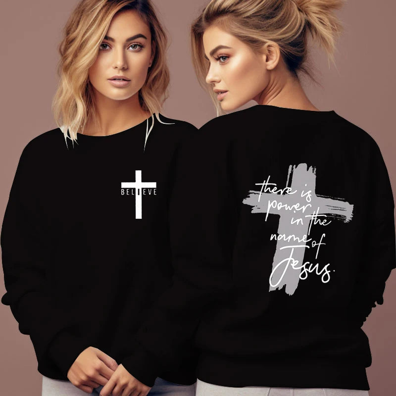 Jesus Power Christian Sweatshirt
