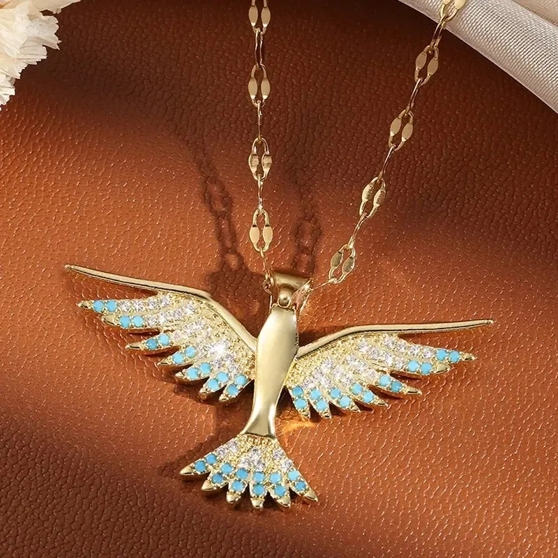 CZ Phoenix Necklaces - God Cloth