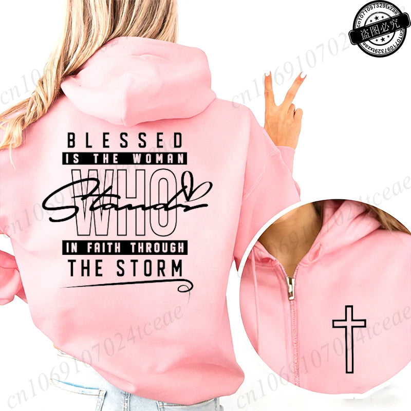 God-Cloth | Blessed Is the Woman Faith Hoodie