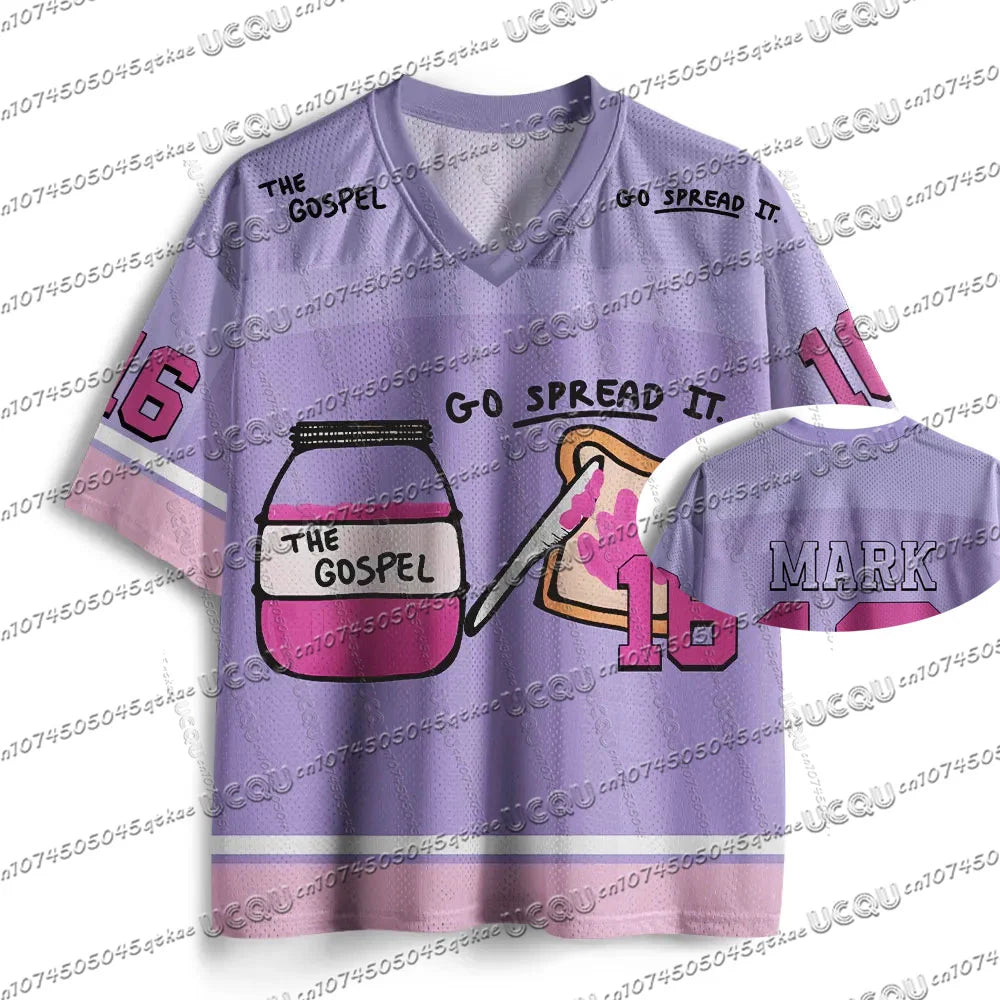 Unisex Heals Christian Baseball Jersey T-Shirt | Faith-Inspired Sportswear