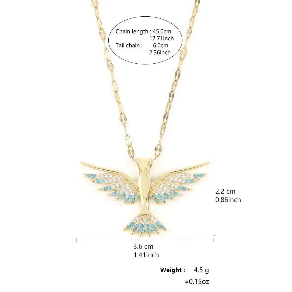 CZ Phoenix Necklaces - God Cloth