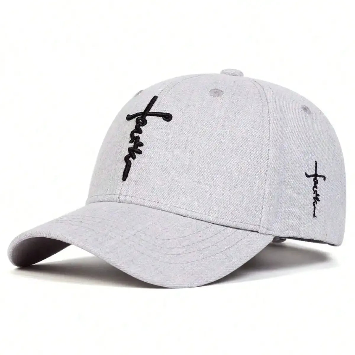 Unisex Embroidered Faith Baseball Cap - God Cloth