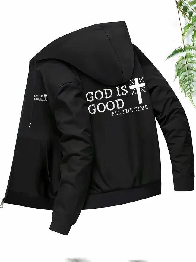 Trendy "God is Good" Hoodie - God Cloth