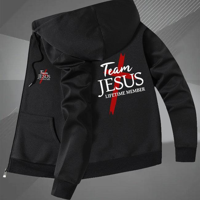 Light Weight Team Jesus Track Jacket - God Cloth