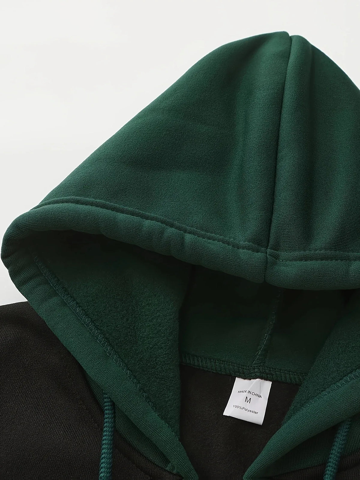 Men's Full-Zip Hooded Color Block Christian Jacket - God Cloth