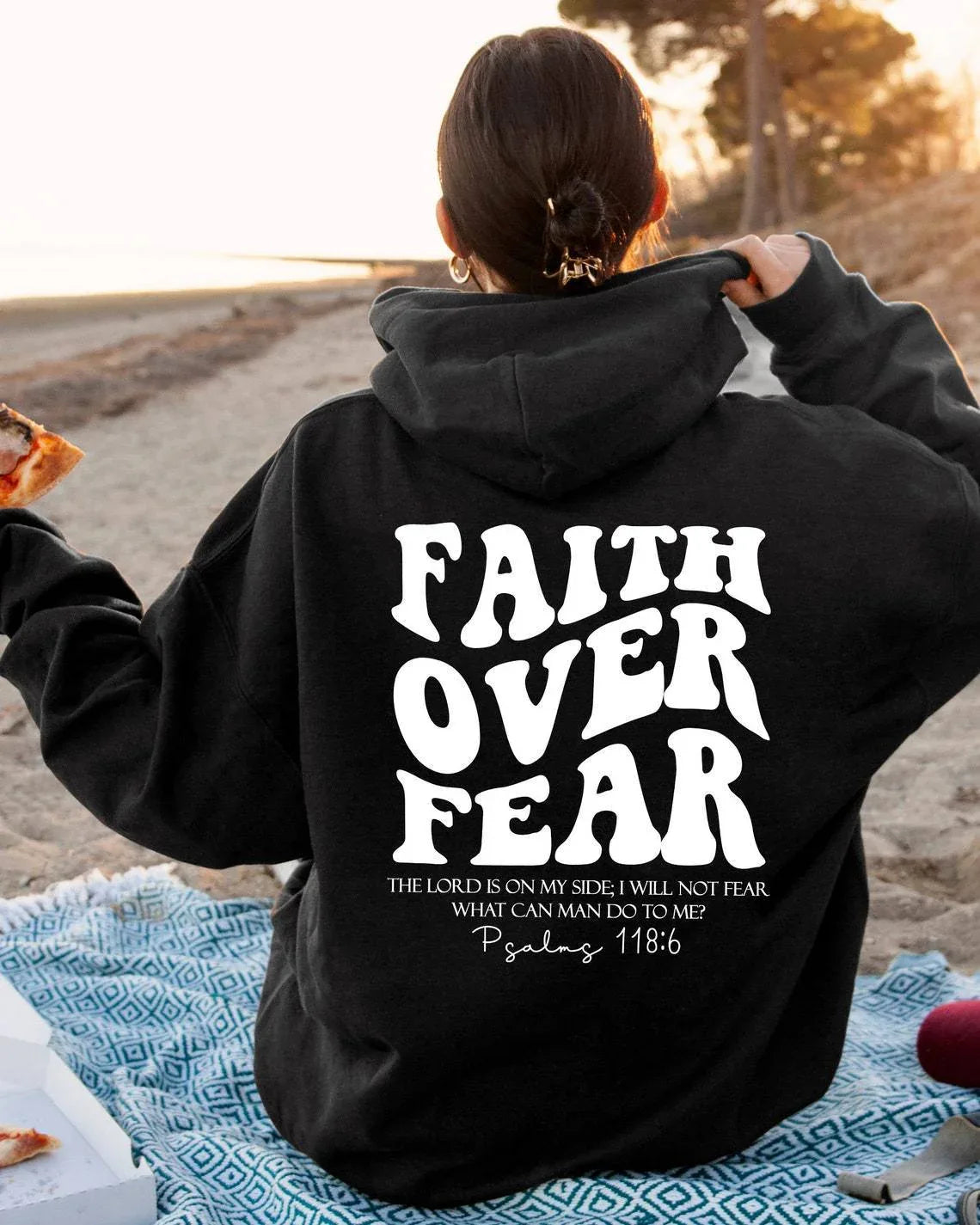 Faith Over Fear Hoodie - God Cloth