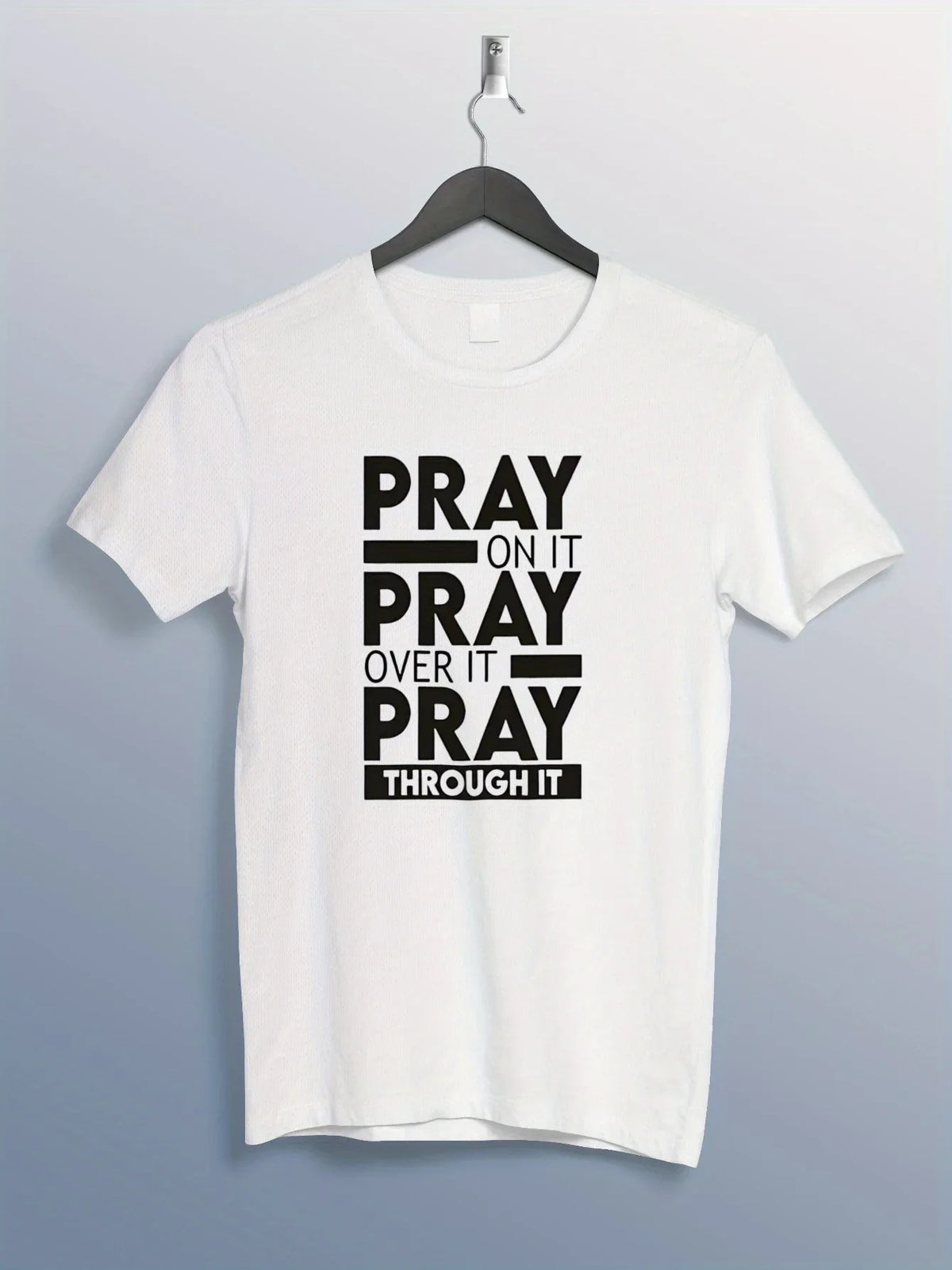 Men's Faith-Inspired Prayer Christian T-Shirt - God Cloth