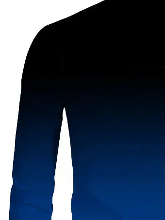 Blue Ombre Faith Lettering Shirt - God Cloth