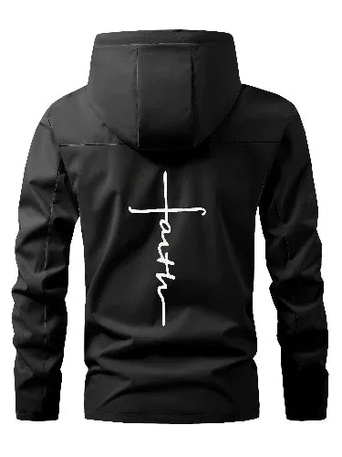 Faith Plus Size Hooded Jacket - God Cloth