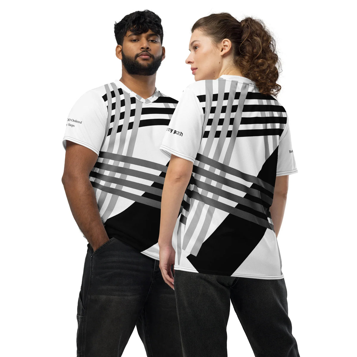 My Path Unisex Sports Jersey - God Cloth