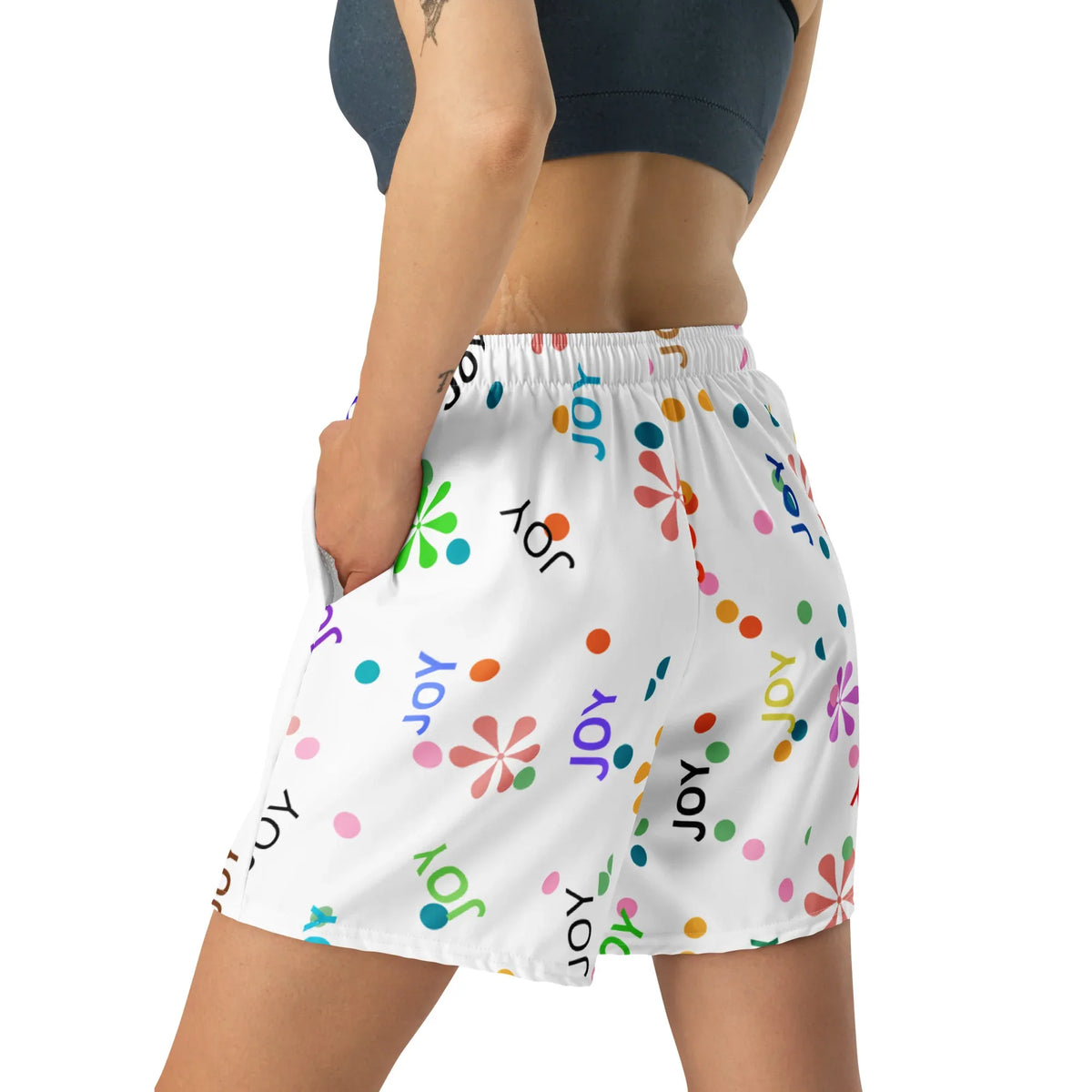 Joy Long Athletic Shorts - God Cloth