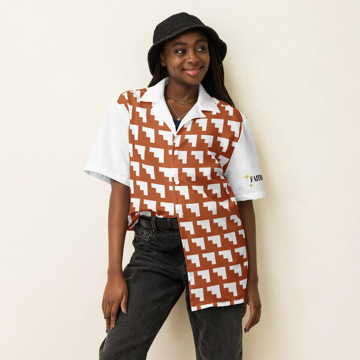 Unisex Button Up Faithful Shirt - God Cloth