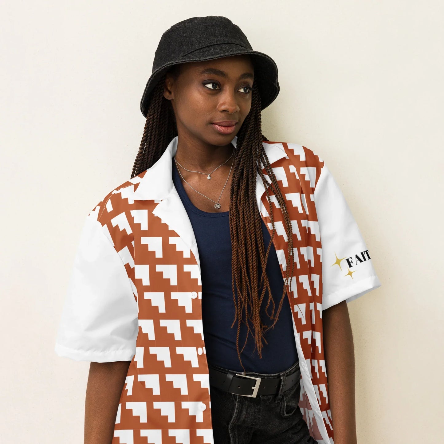 Unisex Button Up Faithful Shirt - God Cloth