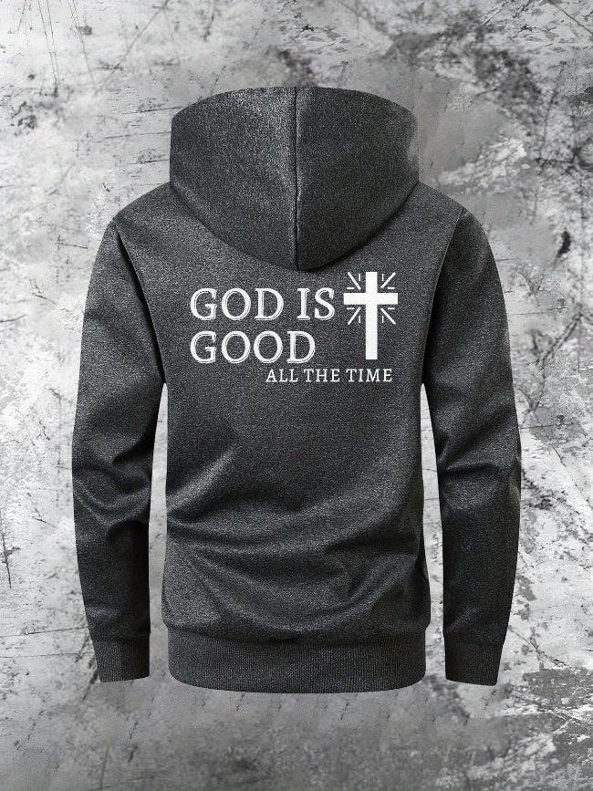 Trendy "God is Good" Hoodie - God Cloth