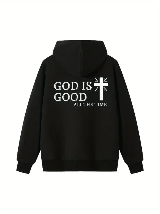 Trendy "God is Good" Hoodie - God Cloth