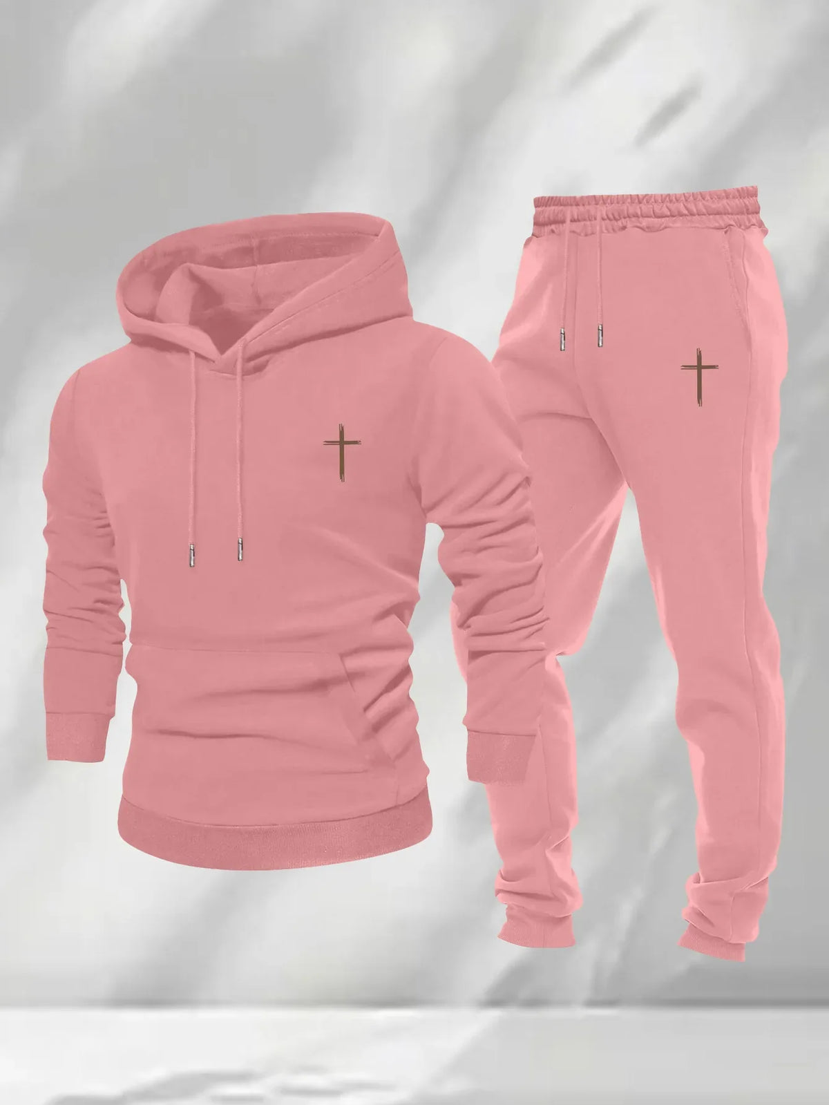 Men's Minimalist Cross Sweatsuit - God Cloth
