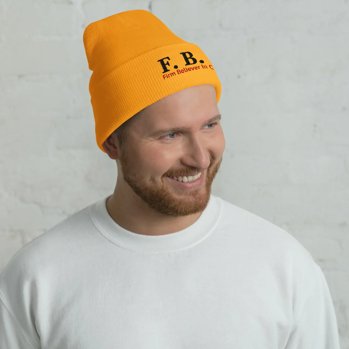 Cuffed F.B.I. Beanie - God Cloth