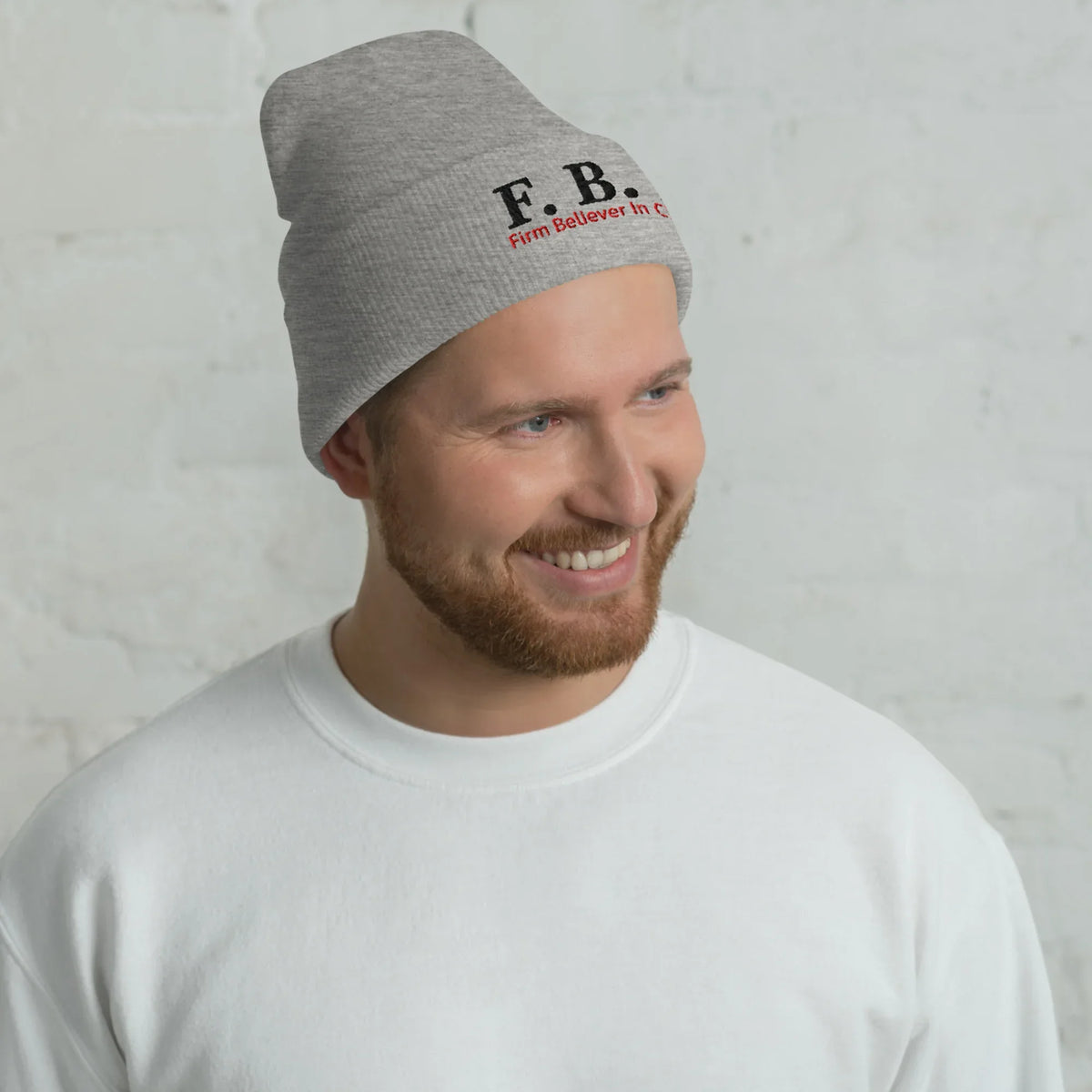 Cuffed F.B.I. Beanie - God Cloth