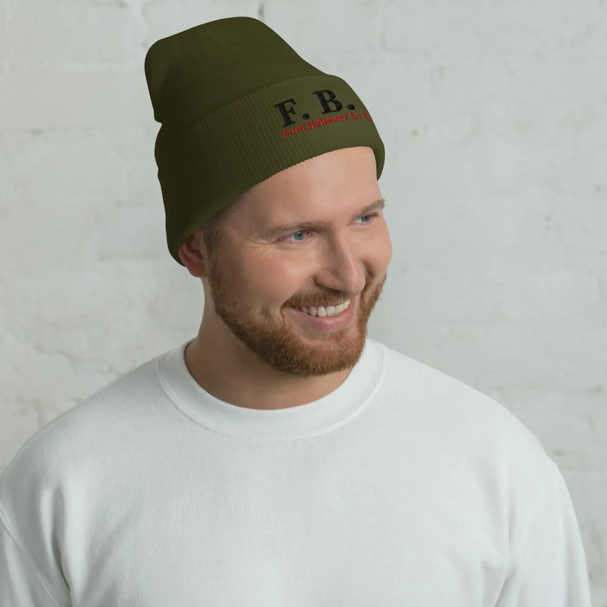 Cuffed F.B.I. Beanie - God Cloth
