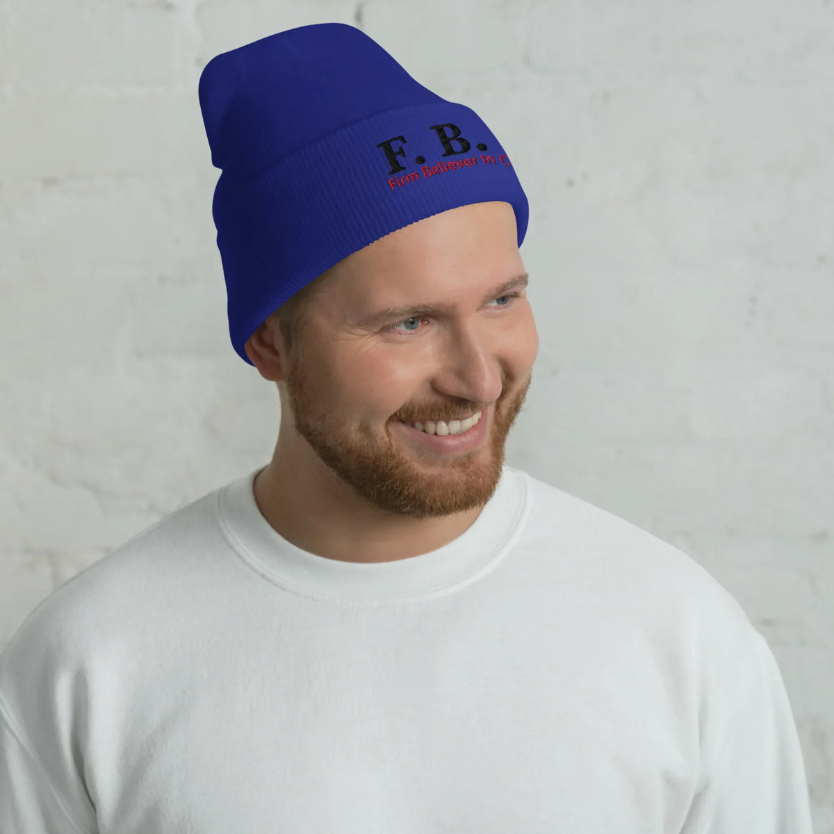 Cuffed F.B.I. Beanie - God Cloth