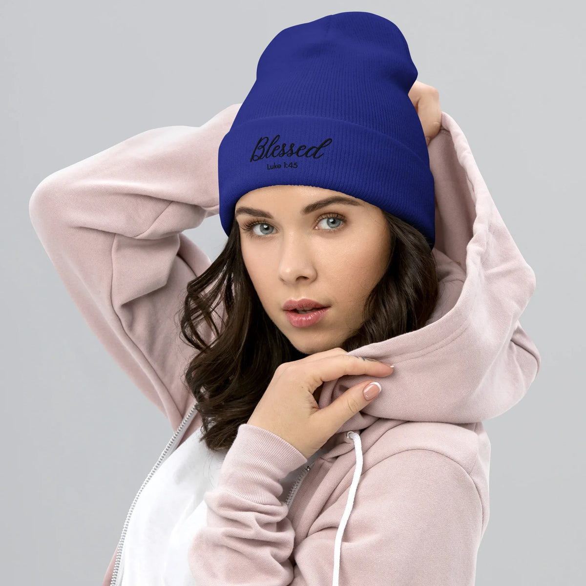 Blessed Cuffed Beanie - God Cloth