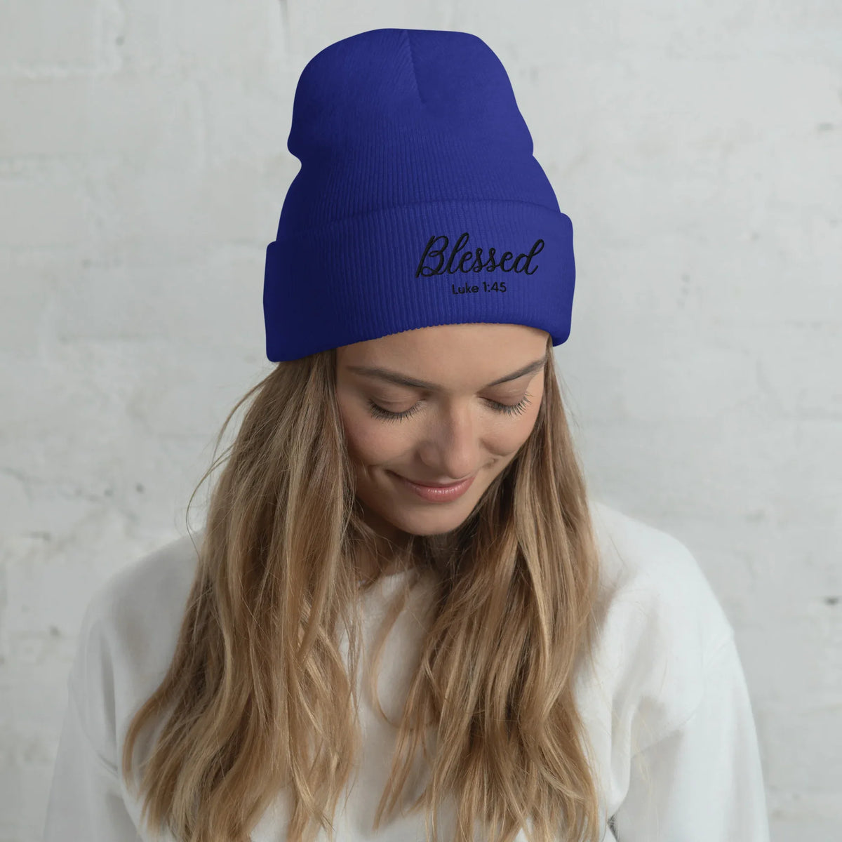Blessed Cuffed Beanie - God Cloth