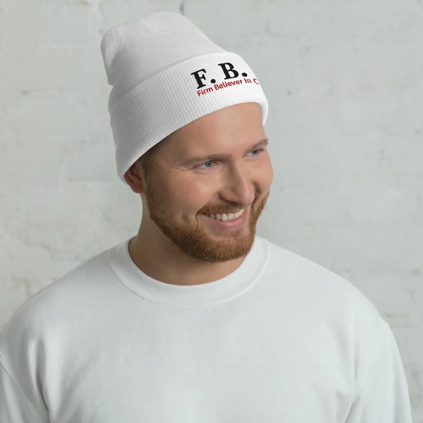 Cuffed F.B.I. Beanie - God Cloth