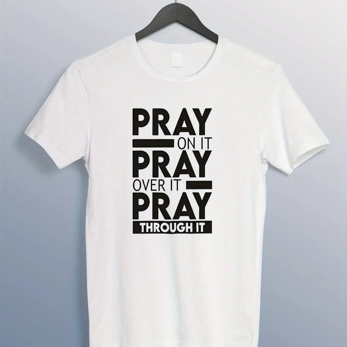 Men's Faith-Inspired Prayer Christian T-Shirt - God Cloth