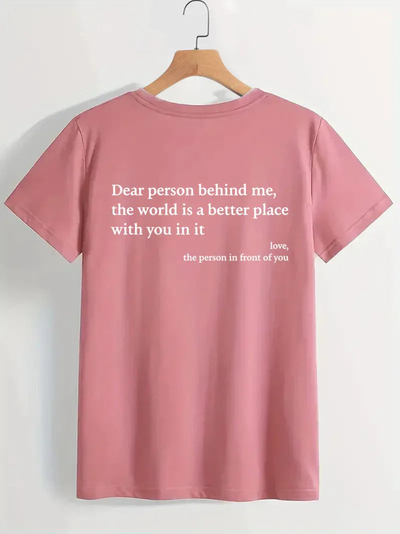 Person Behind Me T-Shirt - God Cloth