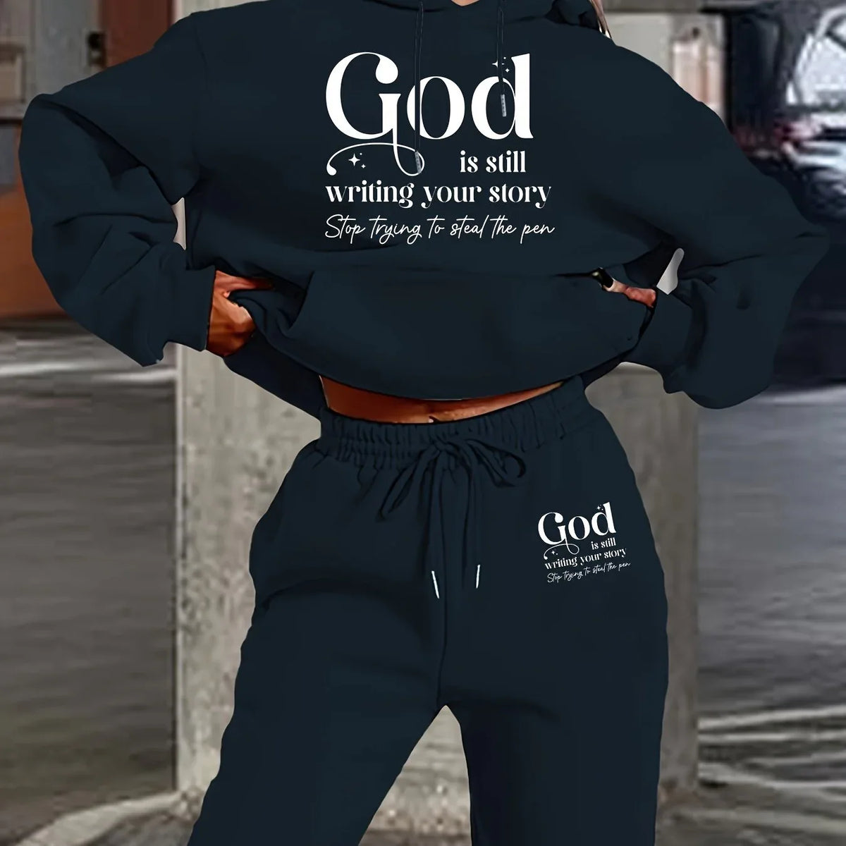 Women's Casual Hoodie & Jogger Set - God Cloth