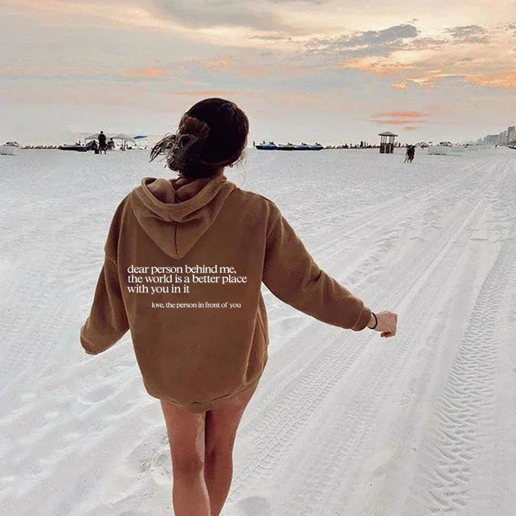 Dear Person Behind Me Hoodie - God Cloth