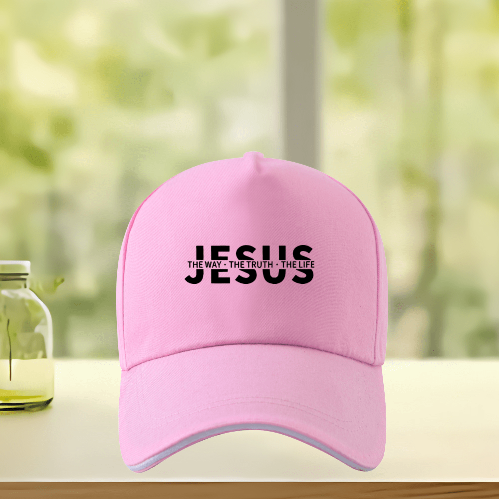 Unisex Jesus "The Way The Truth The Life" Baseball Cap