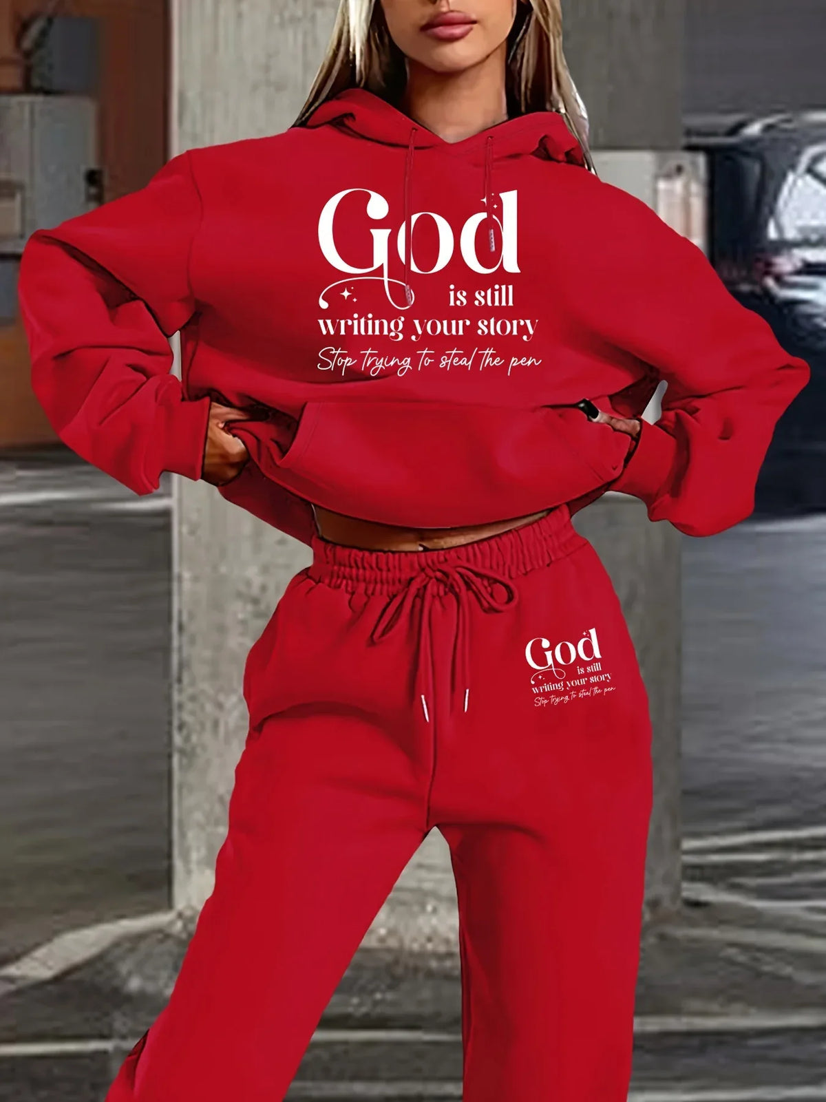 Women's Casual Hoodie & Jogger Set - God Cloth