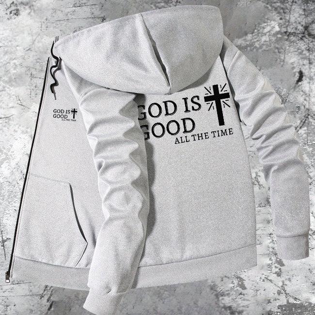 Trendy "God is Good" Hoodie - God Cloth
