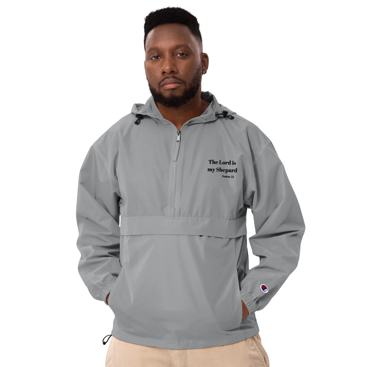 Embroidered Champion 23rd Psalms Jacket - God Cloth