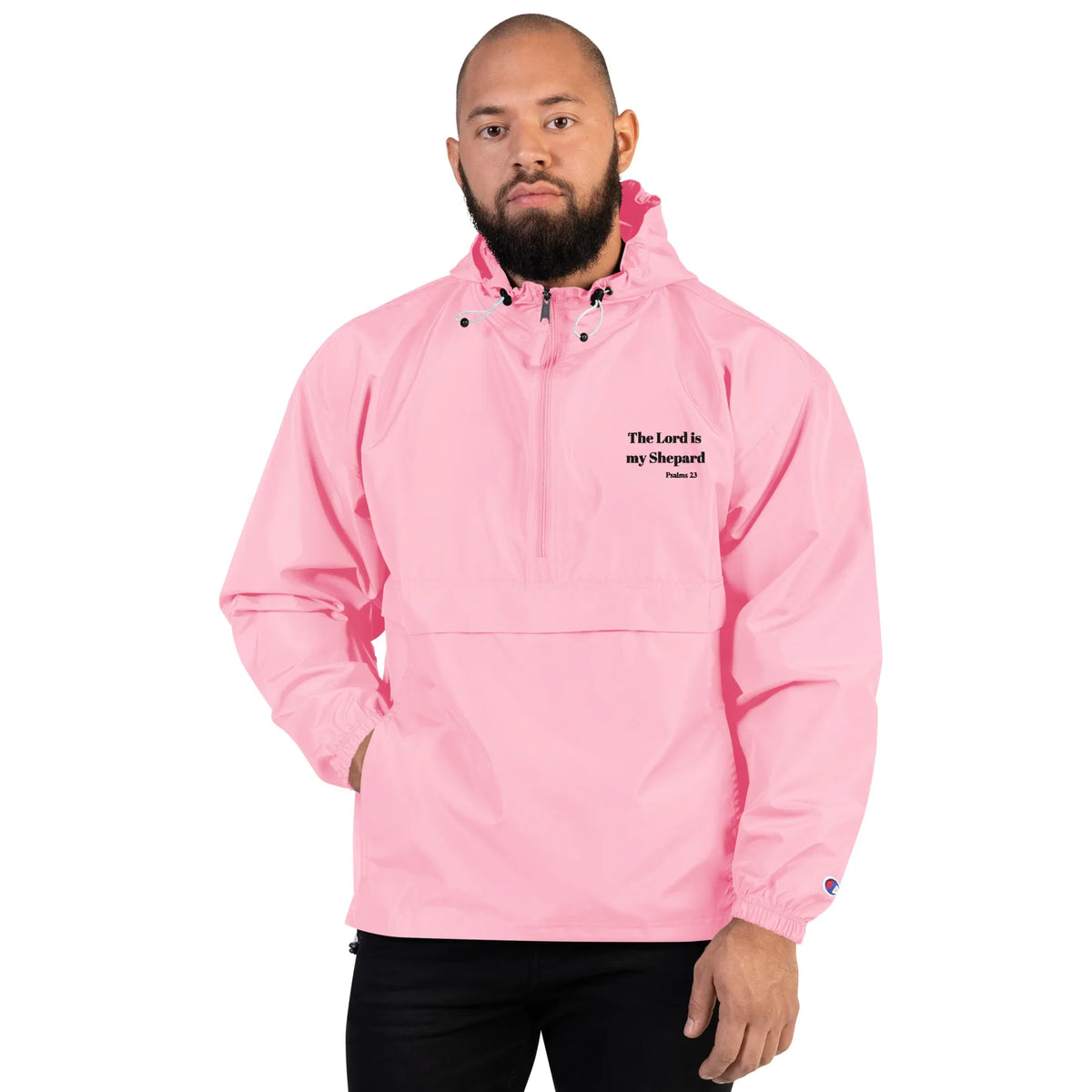 Embroidered Champion 23rd Psalms Jacket - God Cloth