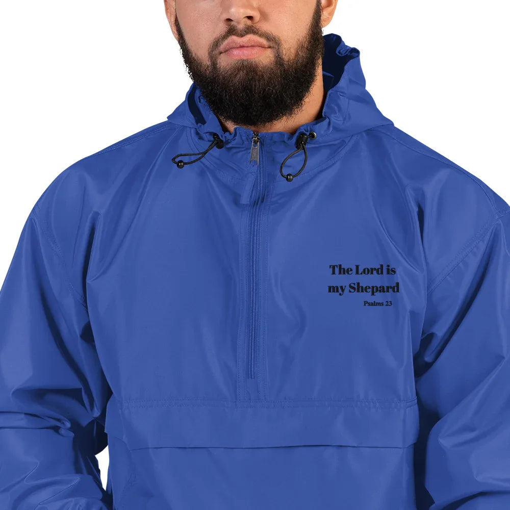 Embroidered Champion 23rd Psalms Jacket - God Cloth