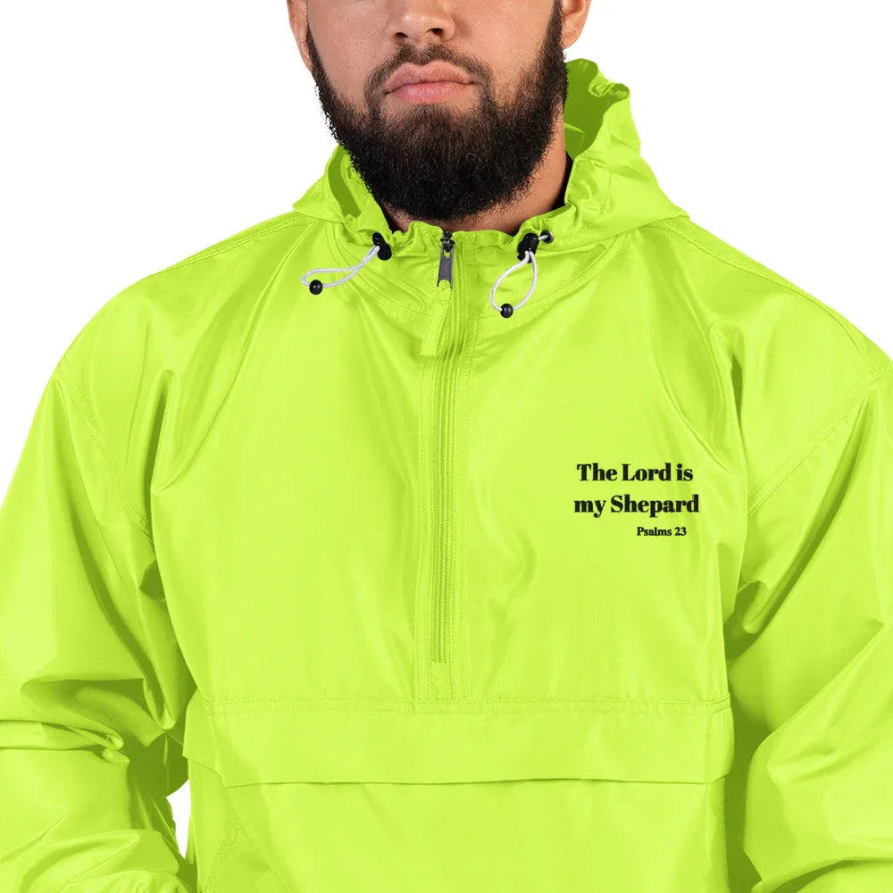 Embroidered Champion 23rd Psalms Jacket - God Cloth