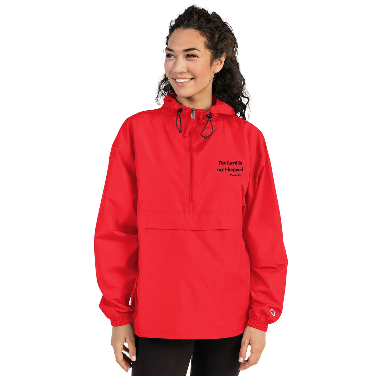 Embroidered Champion 23rd Psalms Jacket - God Cloth