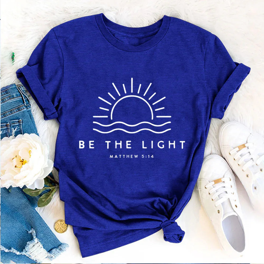 Be The Light T-shirt - God Cloth
