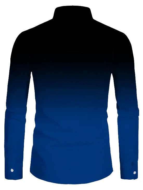 Blue Ombre Faith Lettering Shirt - God Cloth