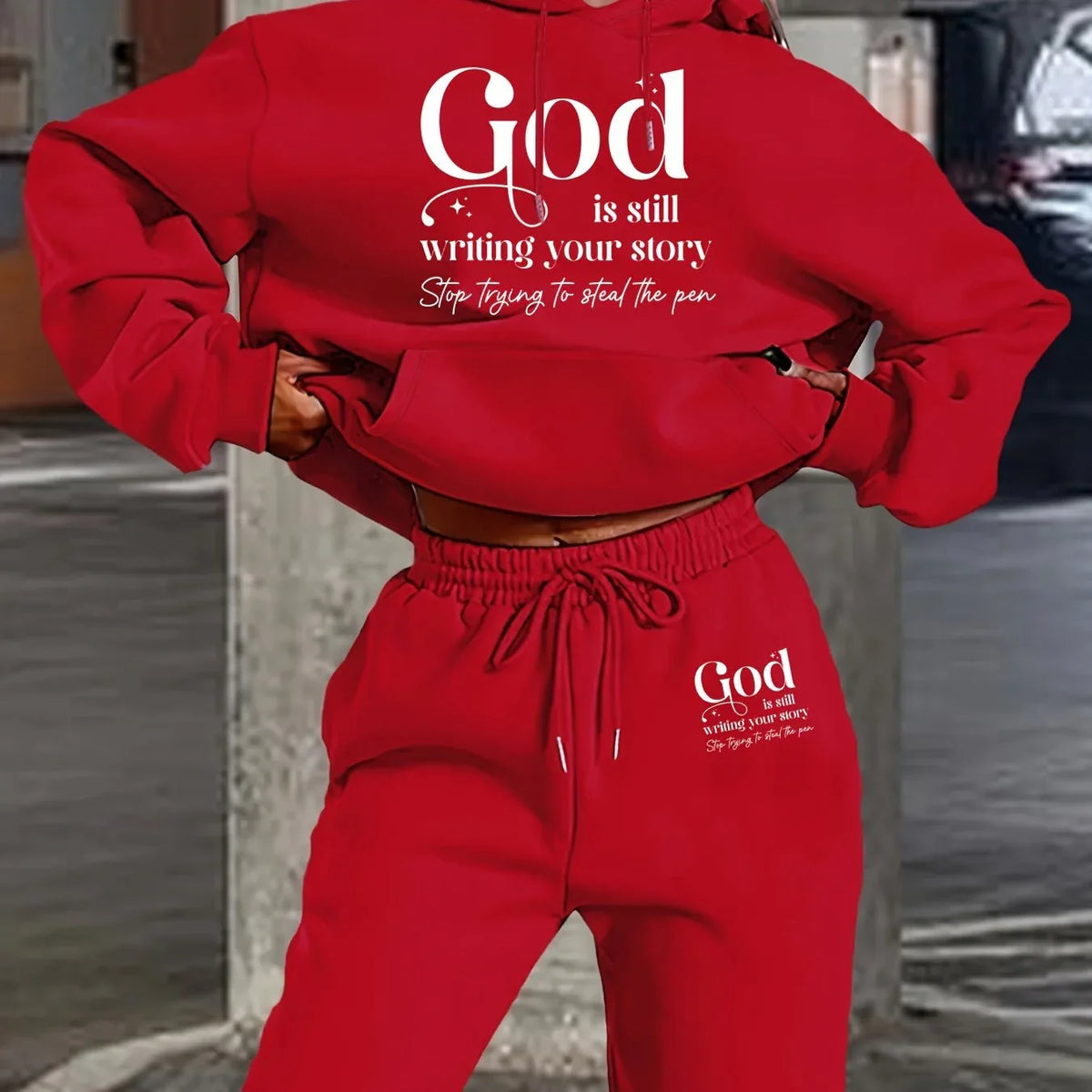 Women's Casual Hoodie & Jogger Set - God Cloth