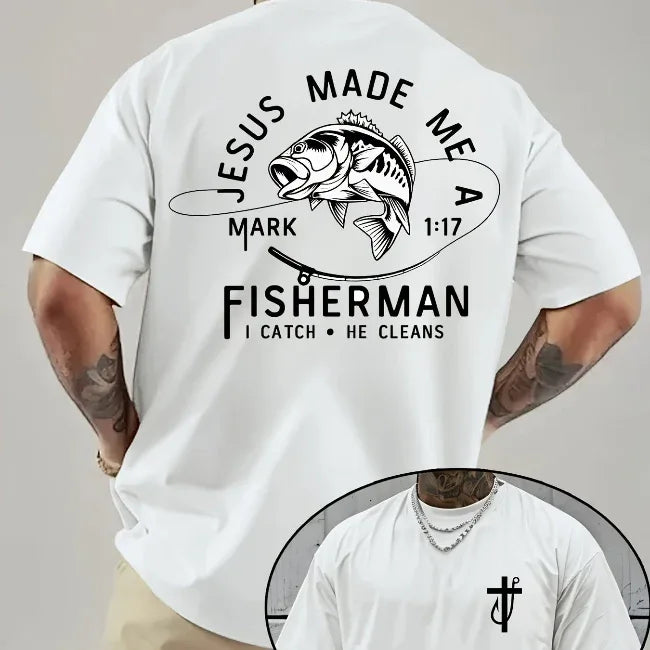 Christian Fisherman T-Shirt - God Cloth