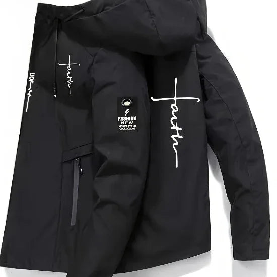 Faith Plus Size Hooded Jacket - God Cloth