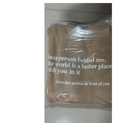 Dear Person Behind Me Hoodie