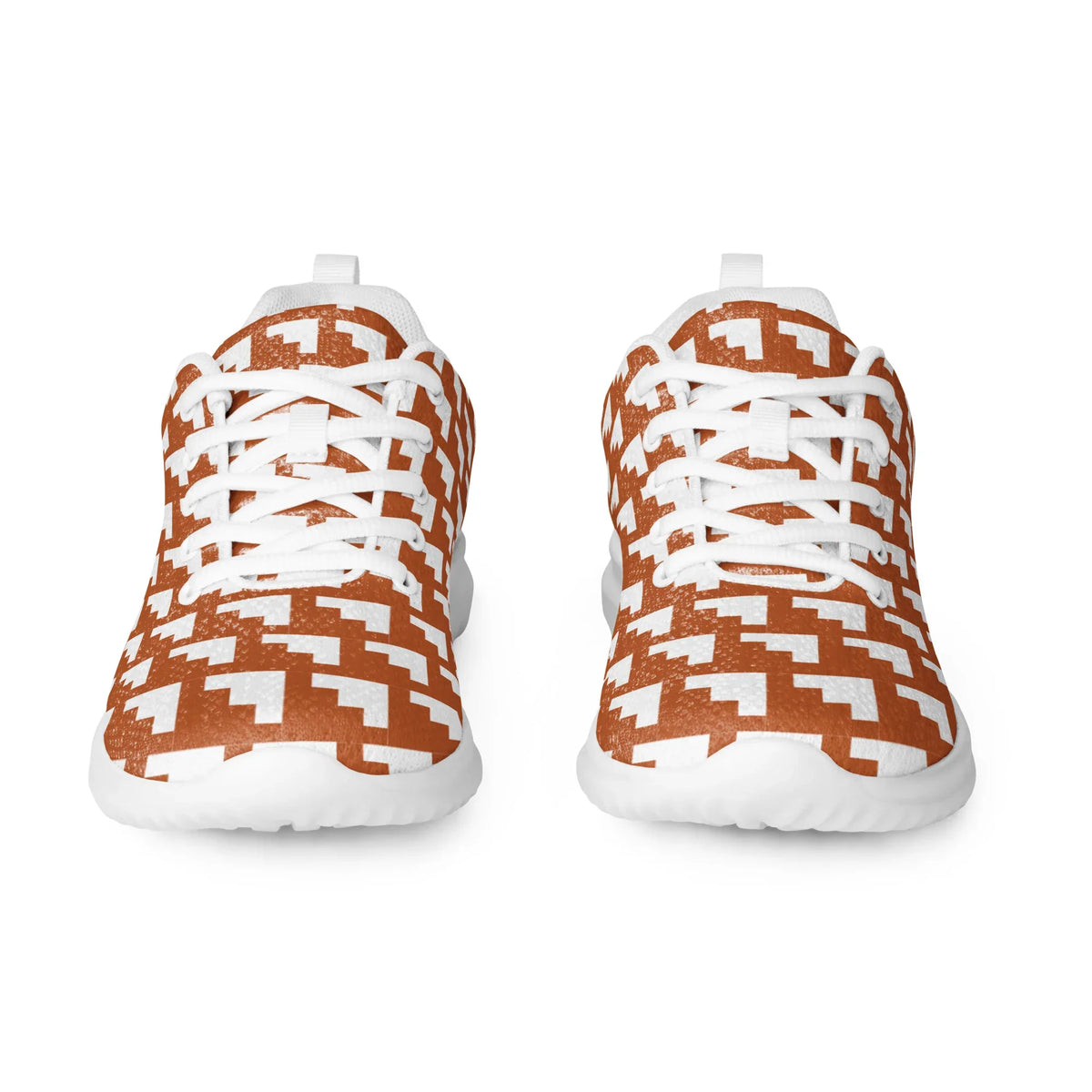 Men’s Brown Geo Athletic Shoes - God Cloth
