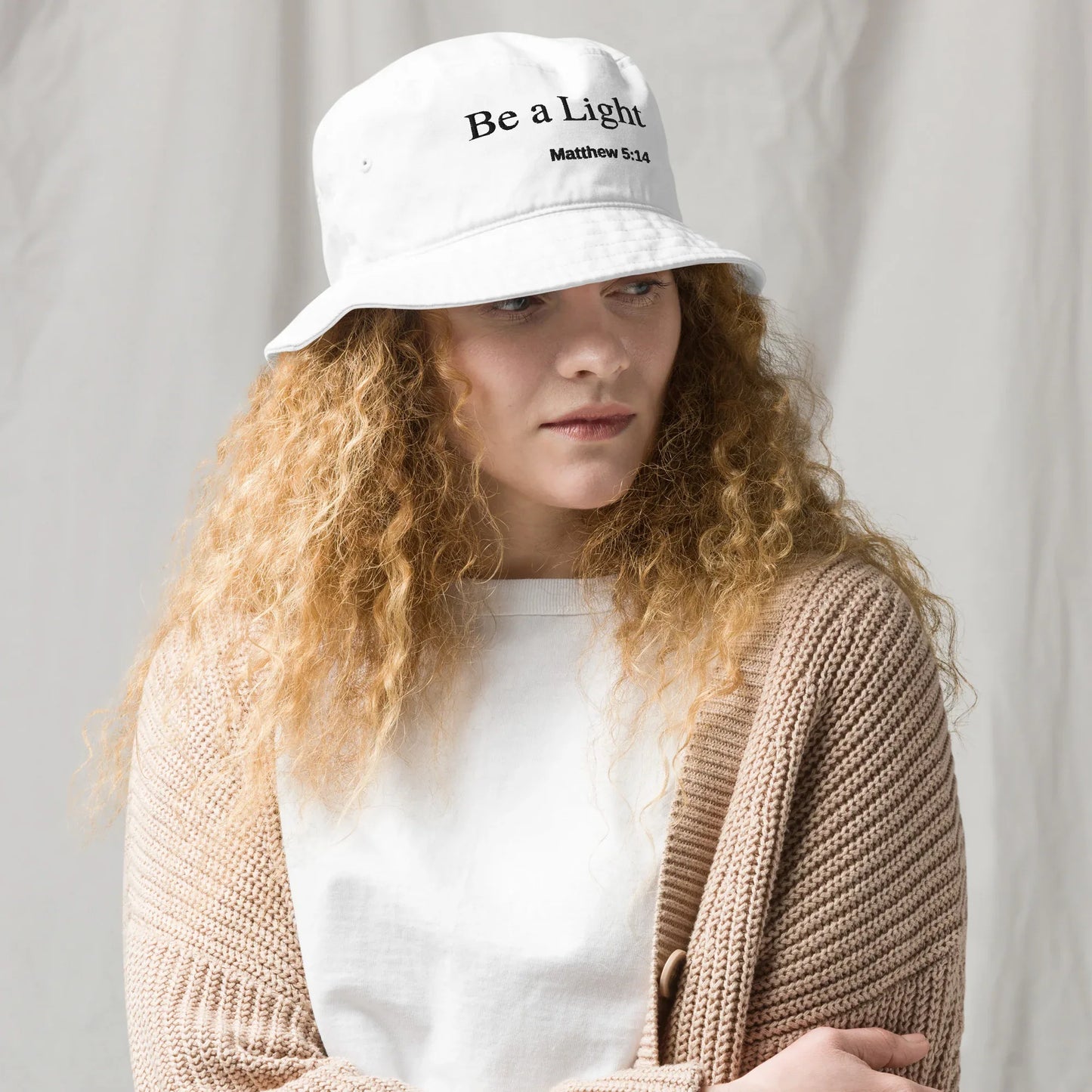 Be a Light bucket hat - God Cloth