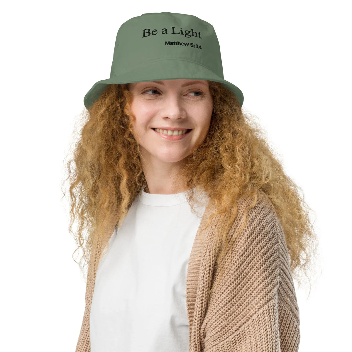 Be a Light bucket hat - God Cloth