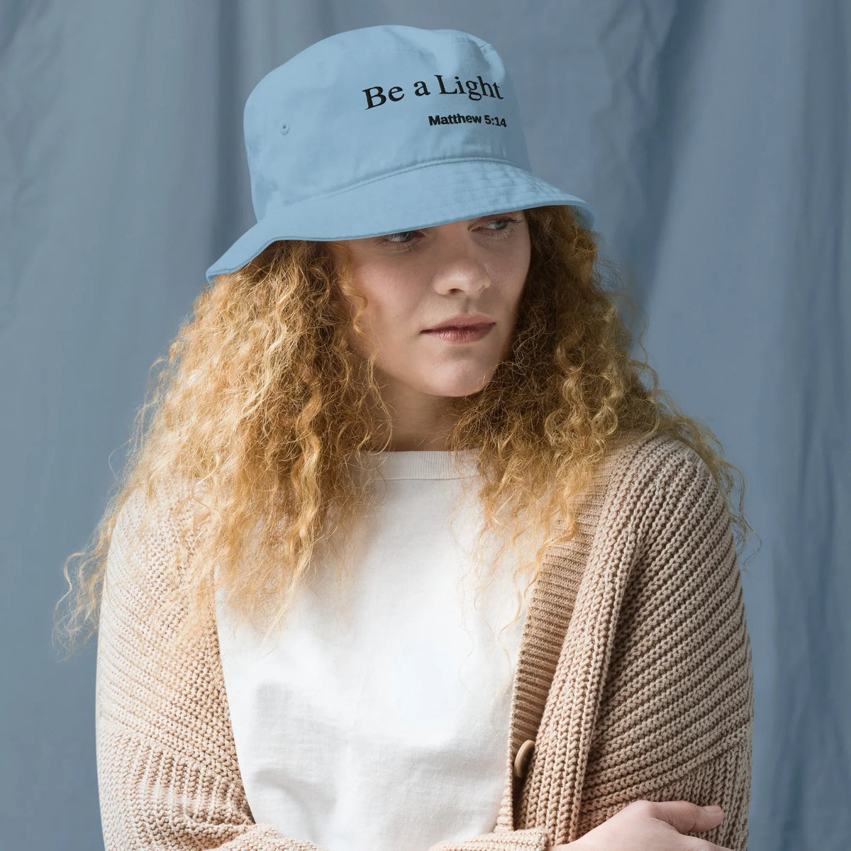 Be a Light bucket hat - God Cloth